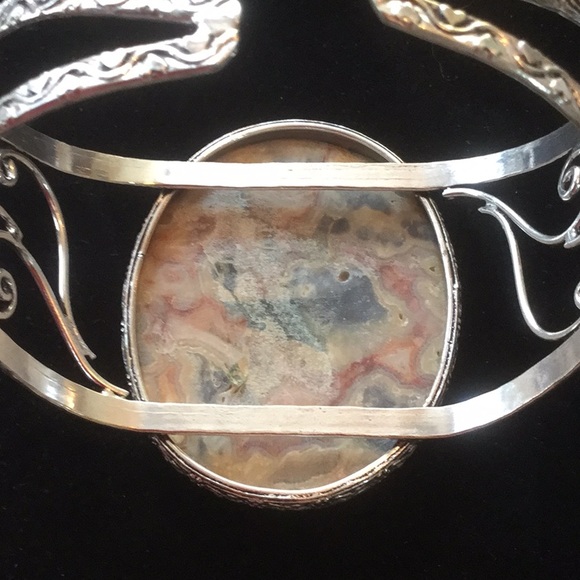 ⭐️Jaw Dropping ⭐️Crazy Lace Agate Bracelet - Picture 6 of 8
